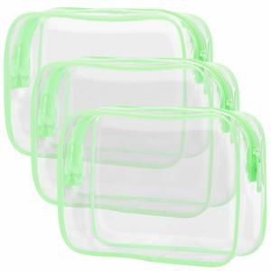 Tsa Approved Toiletry Bags - Clear Makeup Bags, Waterproof Quart Size, Travel😋